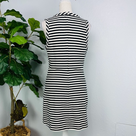 MADEWELL SLEEVELESS STRIPE CIRCLE DRESS - Picture 3 of 8